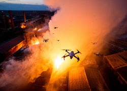 Грохот от стрелковой работы ПВО и взрывы раздались в Запорожье