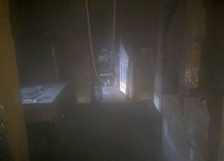 Появилось фото с места пожара, где нашли сгоревшим 60-летнего жителя Пологовского округа