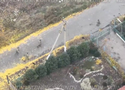 Бегство боевиков ВСУ из Успеновки попало на видео на стыке Запорожья и Днепропетровщины