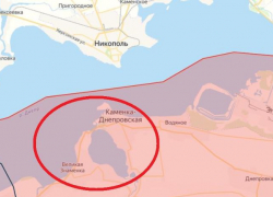 ВСУ обстреляли береговую линию между Каменкой-Днепровской и Великой Знаменкой 