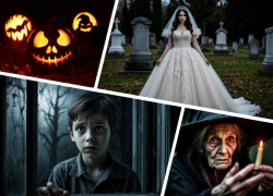 Судьба чёрной вдовы, встреча с домовым и послание от покойника: читатели «Блокнота» рассказали жуткие истории в преддверии Хэллоуина