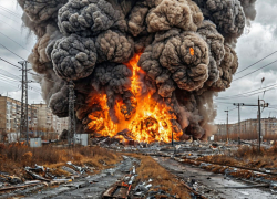 ПВО сработало во время объявленной воздушной тревоги в городе Запорожье