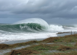 Штормовое предупреждение объявили запорожские спасатели на 26 декабря из-за сильного ветра