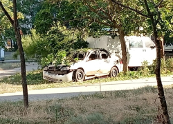 Дроны ВСУ атаковали диспетчерскую службу и автомобиль в Энергодаре