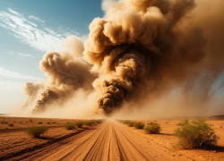 «Дышать нечем»: пылевая буря атакует Запорожье