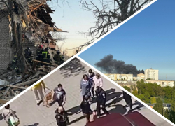 Новости Запорожья: крупный пожар в Бердянске, обрушение дома и драка женщин с военкомами