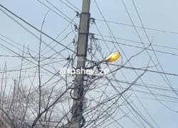 Работающие днём фонари возмутили жителей города Запорожье