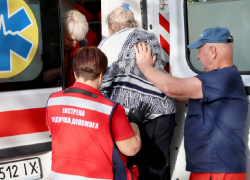 Пожилая женщина чуть не сгорела на пожаре в запорожской многоэтажке