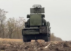 Появились кадры, как ПВО сбили тактическую ракету НАТО над Запорожской областью