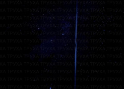 Странный голубой луч пронзил небо Запорожья в ночь на 26 августа