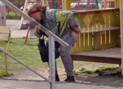 Справила нужду прямо на детской площадке: женщину без комплексов сняли на видео в Запорожье