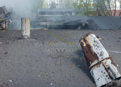 Как выглядит завод «Мотор-Сич» после удара по нему в Запорожье 