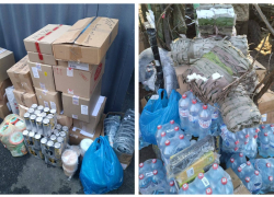 Бойцы Запорожского направления получили почти 1,5 тонн гумпомощи из Новороссийска