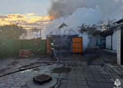 Гараж сгорел дотла из-за включённого удлинителя в Приморске