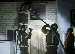 Домашняя печь стала причиной пожара в Запорожской области