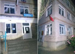 ВСУ трижды ударили по бывшему колледжу бизнеса и выбили стекла в поликлинике в Токмаке 