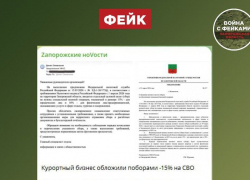 Власти опровергли информацию о передаче доходов запорожских предприятий на нужды СВО