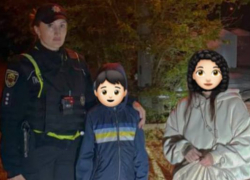 Маленький мальчик потерялся на детской площадке в Запорожье