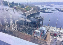 Машинное отделение ДнепроГЭС уничтожено после ударов в ночь на 10 октября