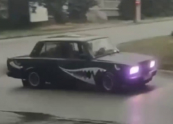 Запорожский дрифтёр на «жигулях» попал в руки полиции