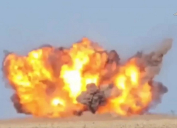 В Минобороны РФ показали, как саперы дистанционно разминировали маршруты движения техники в Запорожье