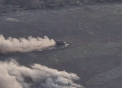 Танк ВС РФ героически проложил путь пехоте через минное поле на Запорожском фронте СВО и попал на видео