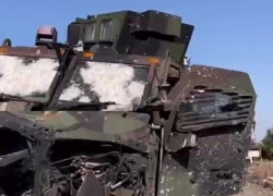 Трофейную технику НАТО показали десантники на Запорожском фронте СВО