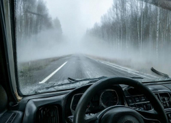 Сильный туман накрыл Запорожскую область