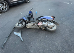 В Мелитополе подросток на мопеде пострадал в ДТП с иномаркой