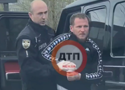 Любовница задержанного пьяным за рулём футболиста Алиева напала на полицию в Киеве