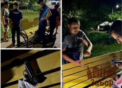 Двое парней устроили разборки с пистолетом на пляже в Запорожье