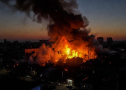 ВС РФ ударили ночью по целям в городе Запорожье