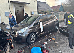 В Запорожье произошло массовое ДТП с участием четырёх машин