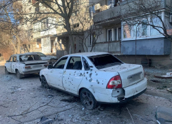 Балицкий показал последствия артобстрела ВСУ в Васильевке