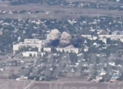 Бомбы ФАБ-3000 разнесли пункт временной дислокации боевиков ВСУ в Гуляйполе