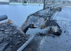 Опубликовано фото плотины ДнепроГЭС в Запорожье после мощного ночного удара ВКС РФ