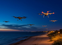 Беспилотник ВСУ сбили над акваторией Азовского моря ночью 28 августа