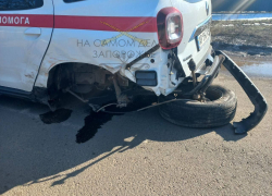 Пьяные военкомы попали в аварию со скорой помощью в Вольнянске