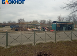 Житель Мелитополя показал масштабную свалку возле нового педиатрического центра