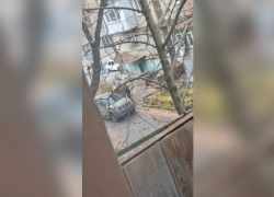 Появилось видео, как доставщика еды скрутили военкомы в Запорожье