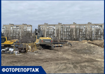 Как выглядит строящийся район на месте садов Филибера в Мелитополе