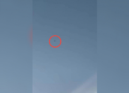 Читатели  «Блокнота» сняли на видео дроны ВСУ над Мелитополем