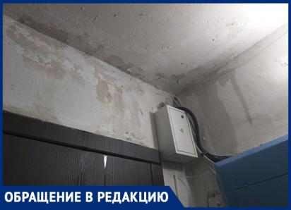 Читательница «Блокнота» из Энергодара показала ужасное состояние своего подъезда