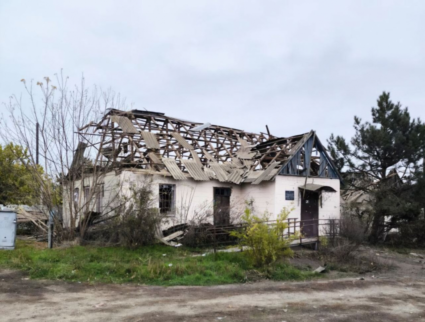 ВСУ разрушили медпункт в Верхней Кринице