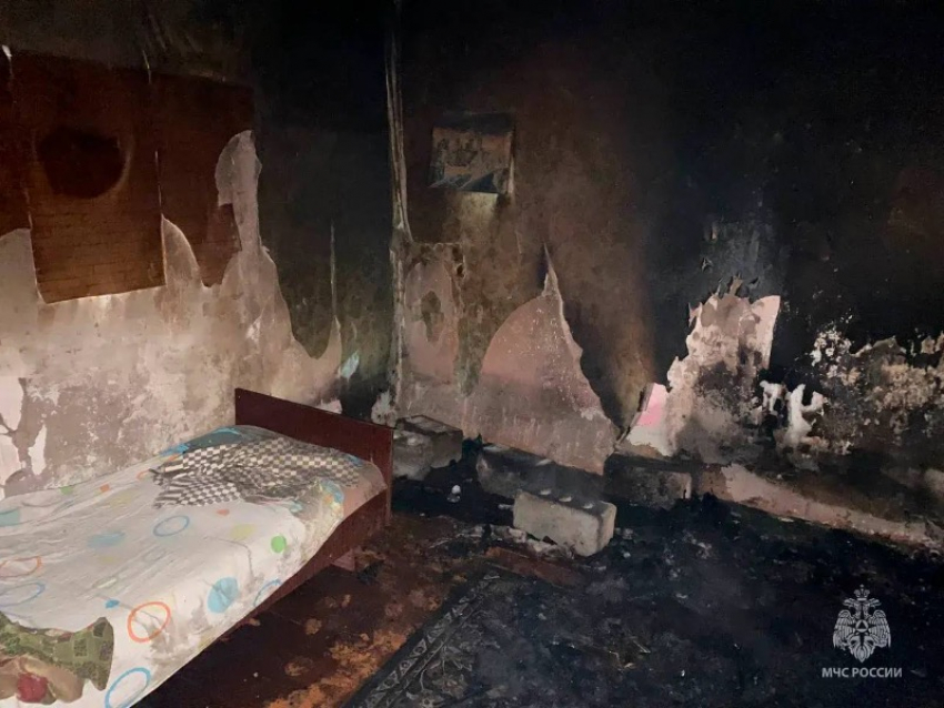 СКР возбудил уголовное дело по факту пожара в Приазовском районе, унесшим жизнь троих детей