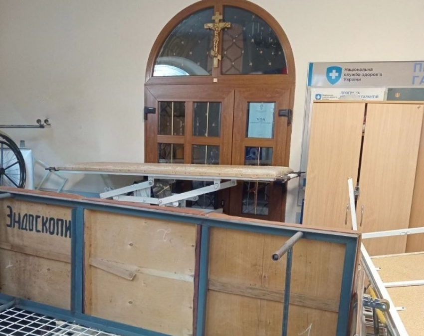 Главврач забаррикадировал храм «Всецарица» в запорожской больнице