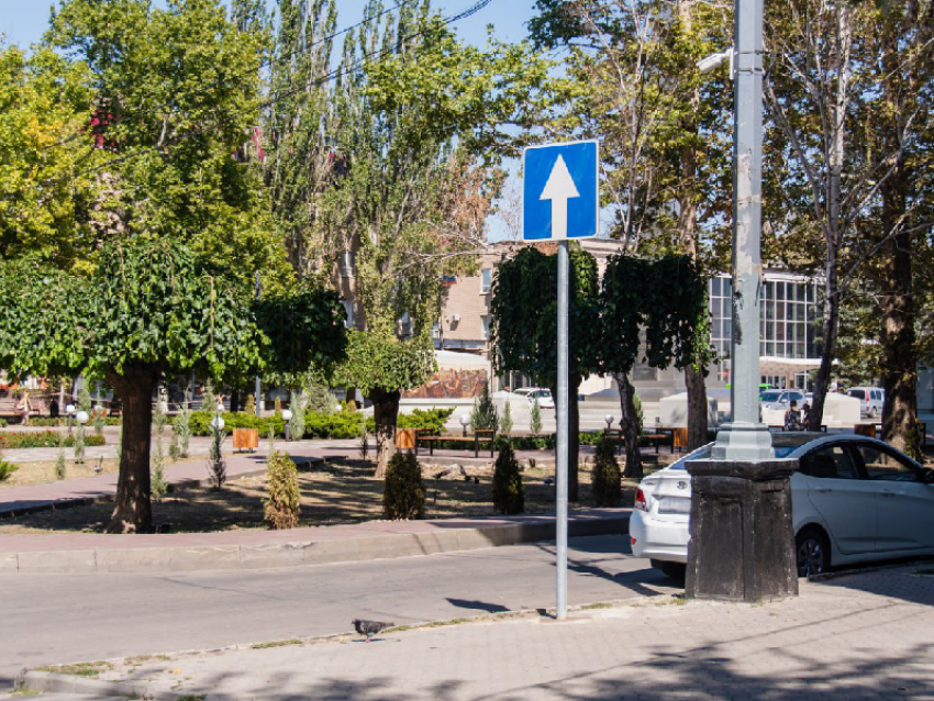 Схему дорожного движения изменили в центре Мелитополя