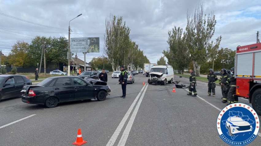 Двое детей пострадали в тройном ДТП в Мелитополе