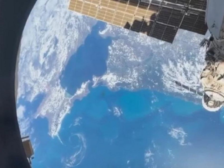 Космонавт Артемьев показал, как выглядит Запорожская область из космоса 