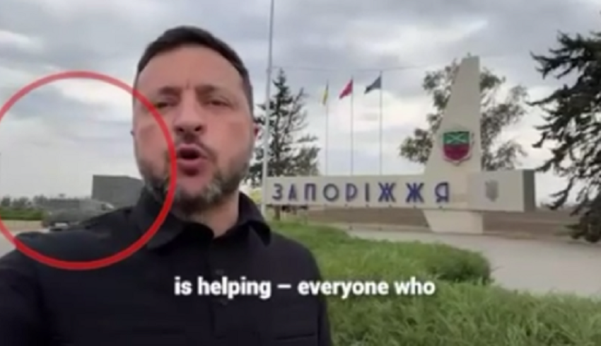Минобороны РФ отреагировало на скандальное видео Зеленского у стелы Запорожья цитатой из фильма «Брат-2»